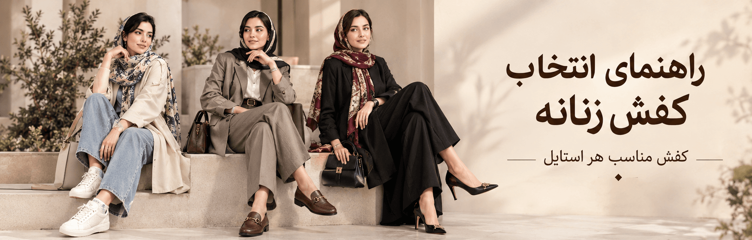 راهنمای انتخاب کفش زنانه برای استایل‌های مختلف