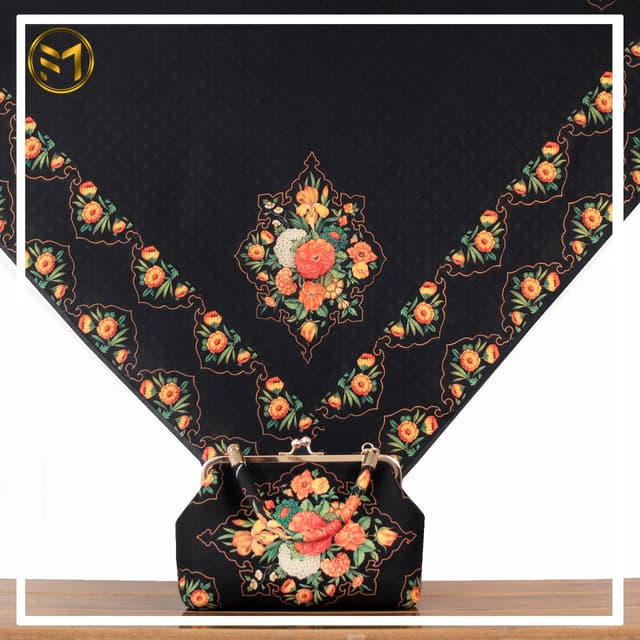 ست کیف نوستالژی و روسری کد 3