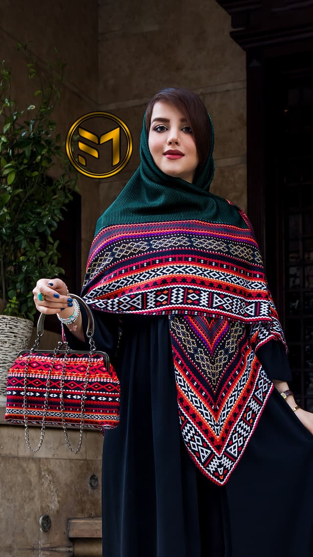ست کیف نوستالژی و شال کد 76