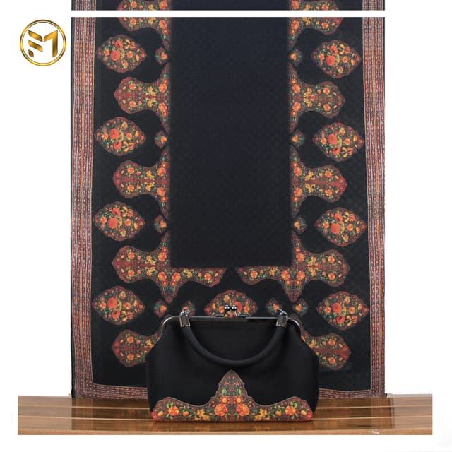 ست کیف نوستالژی و شال کد 78